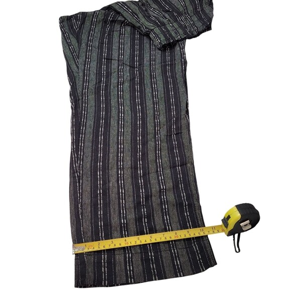 Briggs Women's Linen Blend Pull-On Pants Black Stripe Size X-Large - Picture 14 of 15